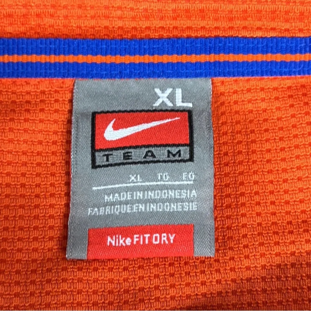 Nike Team University of Florida Gators UF Vintage Embroidered Logo Polo Shirt XL
